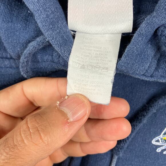 Chase Authentics Hoodie Womens Size L Blue Jeff Gordon #24 NASCAR Zip Up Jacket - Picture 7 of 10